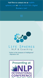 Mobile Screenshot of life-spheres.com